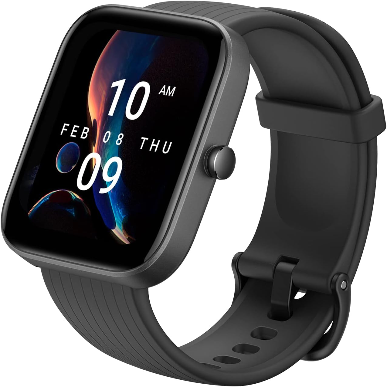 Amazfit Bip 3 Pro Smart Watch for Android iPhone, GPS, 1.69" Display, 14-Day Battery Life, 60+ Sports Modes, Blood Oxygen Heart Rate Monitor, Water-Resistant(Black) (Renewed) - Image 2