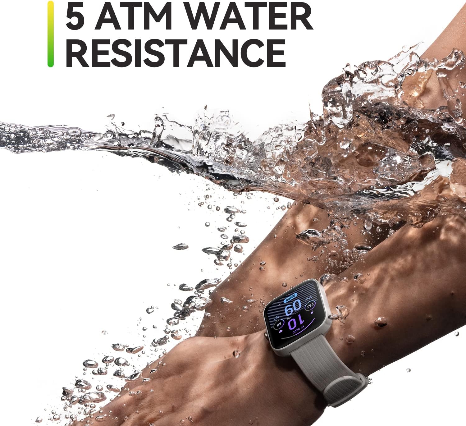 Amazfit Bip 3 Pro Smart Watch for Android iPhone, GPS, 1.69" Display, 14-Day Battery Life, 60+ Sports Modes, Blood Oxygen Heart Rate Monitor, Water-Resistant(Black) (Renewed) - Image 9